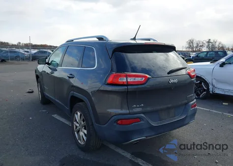 2015 Jeep Cherokee Limited z USA, uszkodzony, nr VIN 1C4PJMDB3FW544562